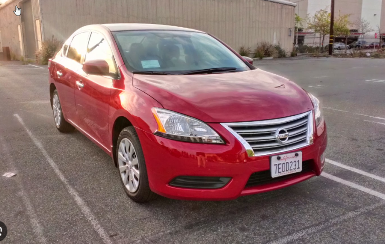2014 Nissan Sentra sedan for rent in Worcester